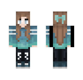 •*Luveyy*• Ocean Blue - Female Minecraft Skins - image 2