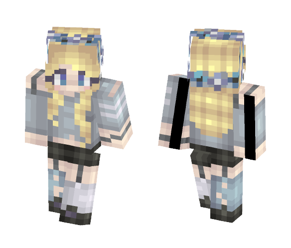 ℓιzεяιαℓ » Flower Child - Female Minecraft Skins - image 1
