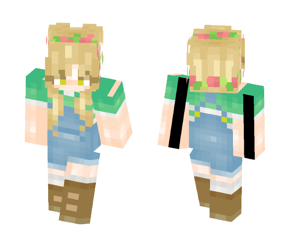 ❥I'm bleeding out for you~ - Female Minecraft Skins - image 1
