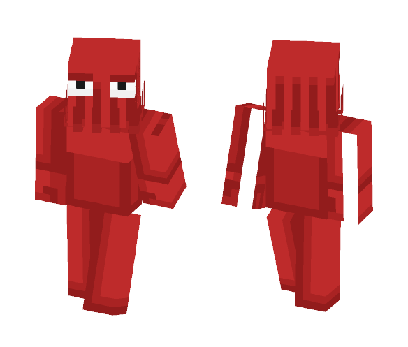 Red Guy (Don't Hug Me, I'm Scared) - Male Minecraft Skins - image 1