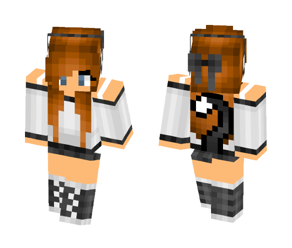 Kawaii kat girl ❤️ - Girl Minecraft Skins - image 1