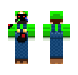 Withered Luigi - Male Minecraft Skins - image 2