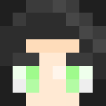 Teen girl with Green sweater - Girl Minecraft Skins - image 3