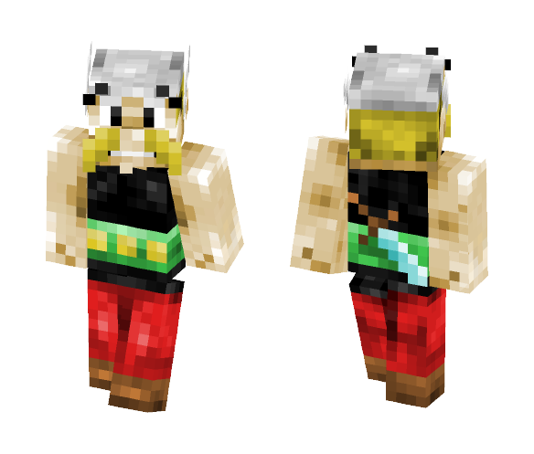 Asterix - Male Minecraft Skins - image 1