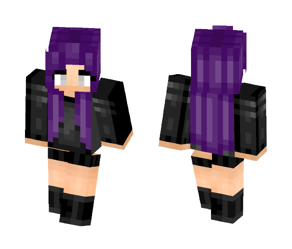 ~Purple~ - Female Minecraft Skins - image 1