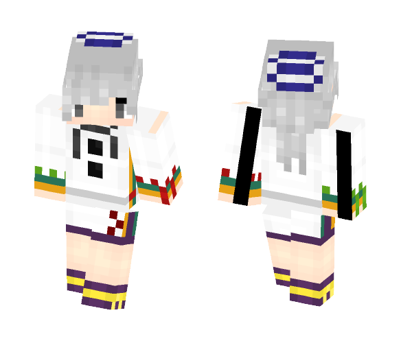 Mononobe no Futo - Female Minecraft Skins - image 1
