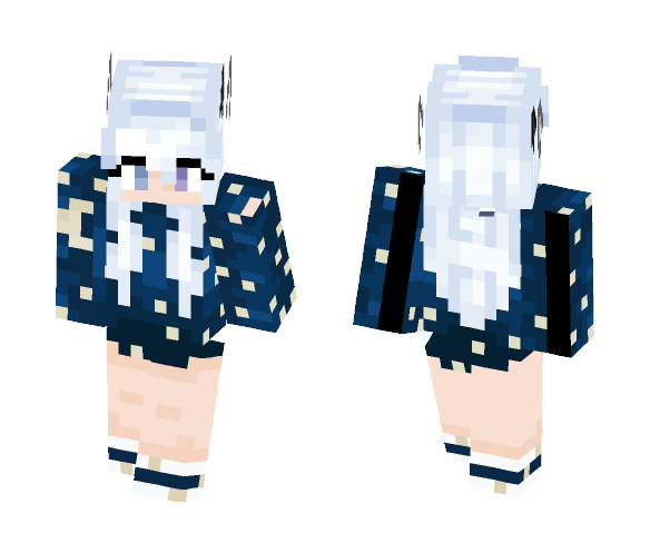 NEW Midnight ~ ώυlƒεн - Female Minecraft Skins - image 1