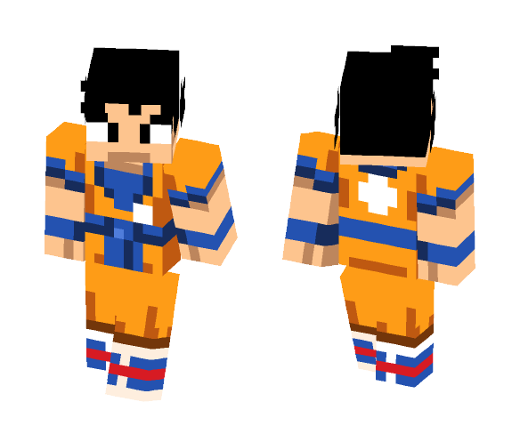 Son Goku - Male Minecraft Skins - image 1
