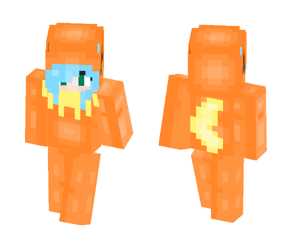 Flareon Girl - Girl Minecraft Skins - image 1