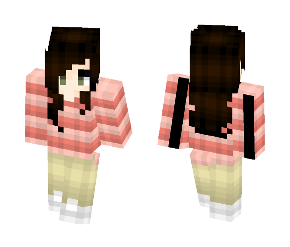 My First Day Of School Outfit - Female Minecraft Skins - image 1