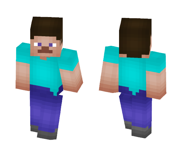 Enhanced Steve. - Male Minecraft Skins - image 1