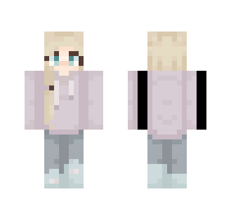 Pastel Hoodie and THANK YOU - Female Minecraft Skins - image 2