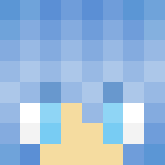 Cute Blue haired girl - Color Haired Girls Minecraft Skins - image 3
