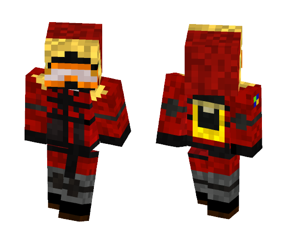 Thomas, the Red Polar Explorer - Male Minecraft Skins - image 1