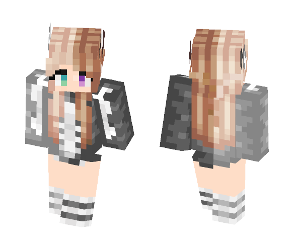 Skeleton ~ ώυlƒεн - Female Minecraft Skins - image 1