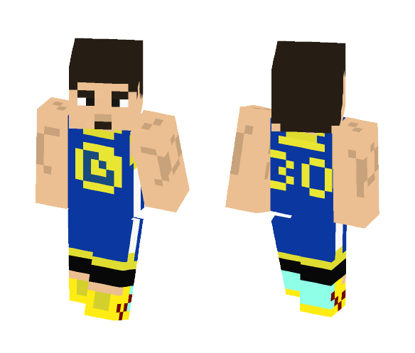 Stephen Curry - Male Minecraft Skins - image 1