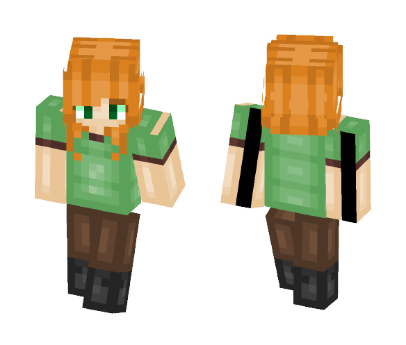 Alex 2.0 - Female Minecraft Skins - image 1