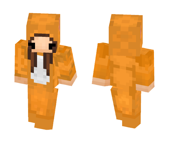 Foxy Girl - Girl Minecraft Skins - image 1