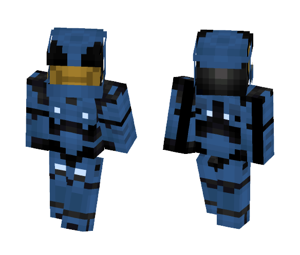Red vs Blue Blue Team - Other Minecraft Skins - image 1