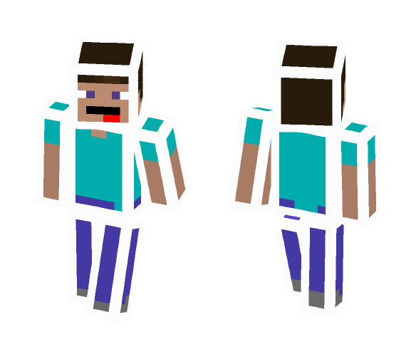 Solid Steve - Male Minecraft Skins - image 1