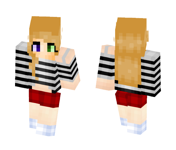 asked to be reshaded. - Female Minecraft Skins - image 1