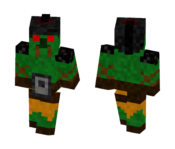 Warcraft grunt model 2 - Male Minecraft Skins - image 1