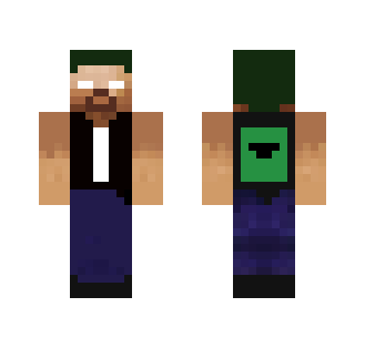 Gangster Herobrine - Herobrine Minecraft Skins - image 2