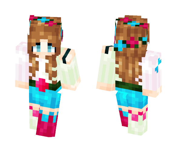 Floral - Female Minecraft Skins - image 1