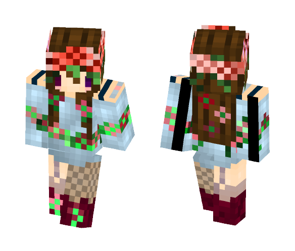 ~????red roѕeѕ, тoo!!!!!!????~ - Female Minecraft Skins - image 1