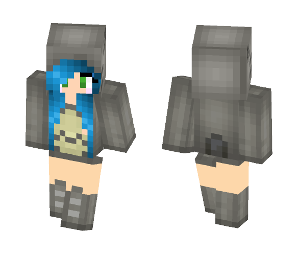 Totoro - Female Minecraft Skins - image 1