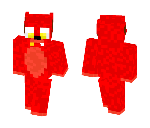 Foxy Plush--Fnaf - Male Minecraft Skins - image 1