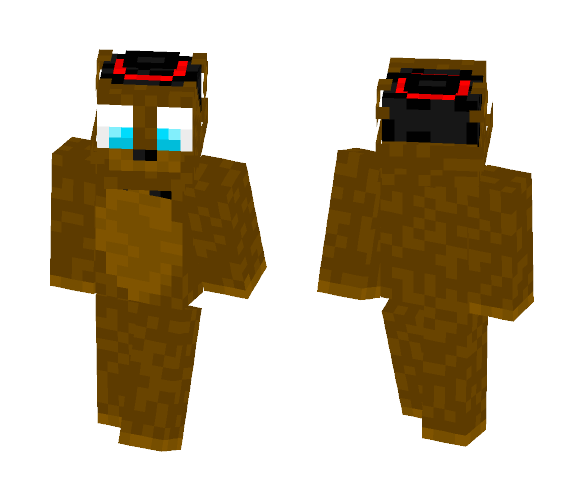 Freddy Plush--Fnaf - Male Minecraft Skins - image 1