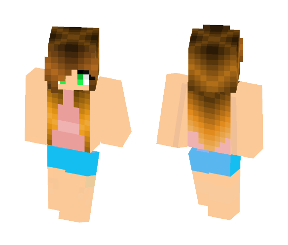Beach Girl *Summer* - Girl Minecraft Skins - image 1