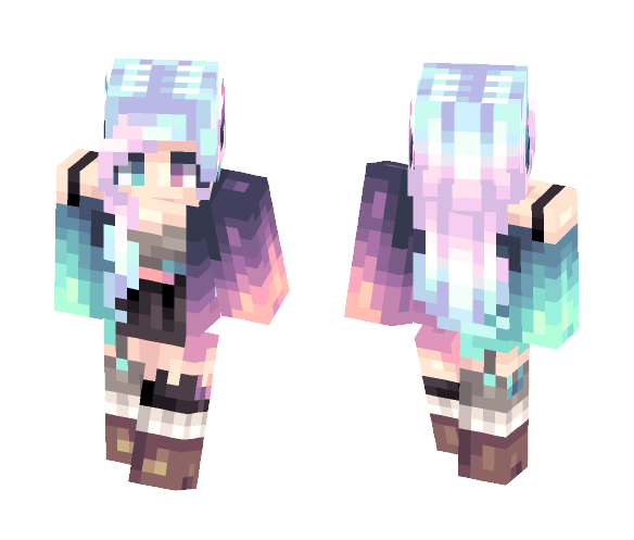 Dawn & Dusk - Female Minecraft Skins - image 1