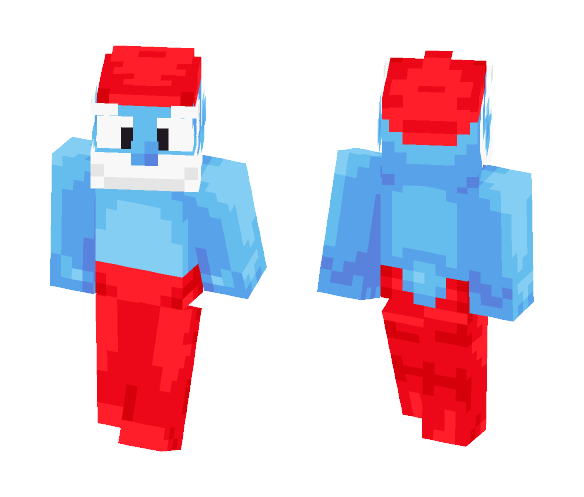 Papa Smurf - Male Minecraft Skins - image 1