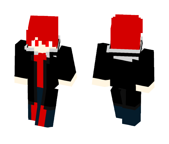 SornKung Ver.flame style - Male Minecraft Skins - image 1