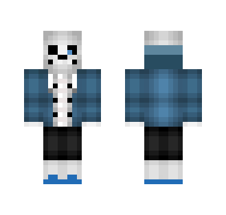 sans from undertale - Male Minecraft Skins - image 2