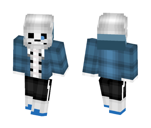 sans from undertale - Male Minecraft Skins - image 1