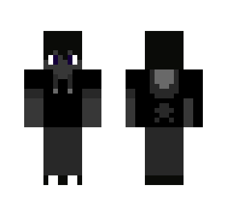 Obsidian (My OC Crystal Gem) - Male Minecraft Skins - image 2