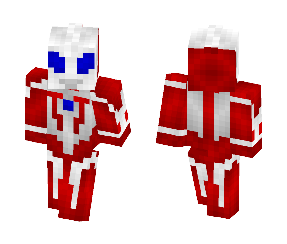 Ultraman Elite [Project Ultraman] - Male Minecraft Skins - image 1