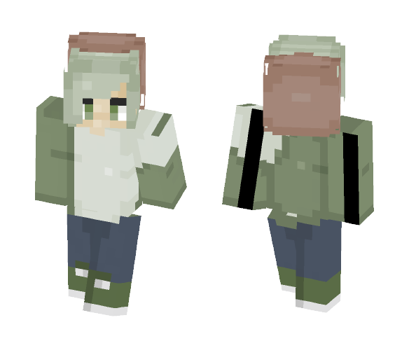 Genetically Green ~♥ - Male Minecraft Skins - image 1