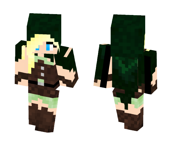 Huntress - Female Minecraft Skins - image 1