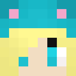 Blue Care Bear Onesie - Female Minecraft Skins - image 3
