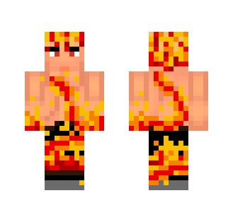 Fire Elemental - Male Minecraft Skins - image 2