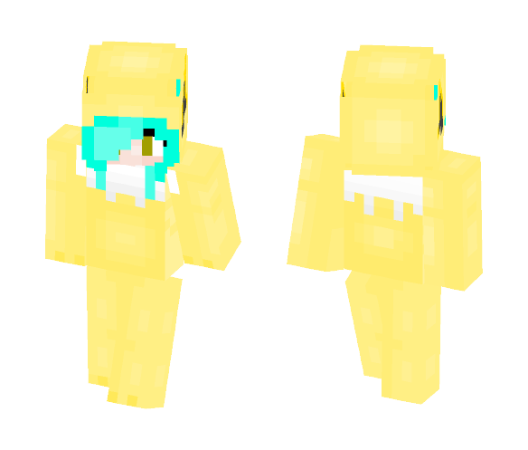 Jolteon Girl :3 - Girl Minecraft Skins - image 1