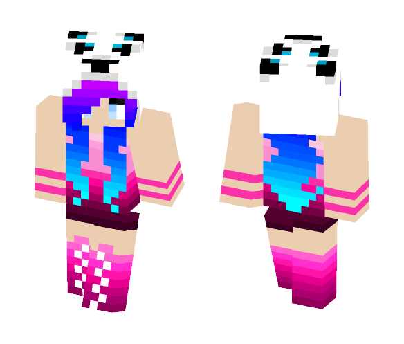 A girl, a pro girl - Girl Minecraft Skins - image 1