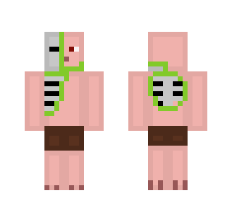 Tronic zombie pigman - Interchangeable Minecraft Skins - image 2