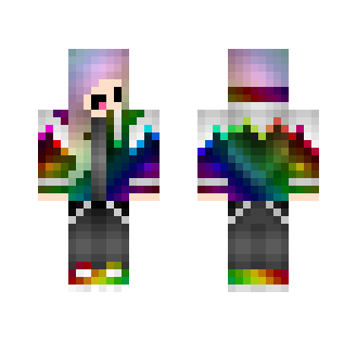 Rainbow Derp Girl