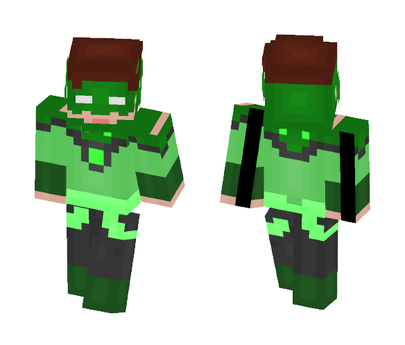 Green Lantern God Of Light - Comics Minecraft Skins - image 1