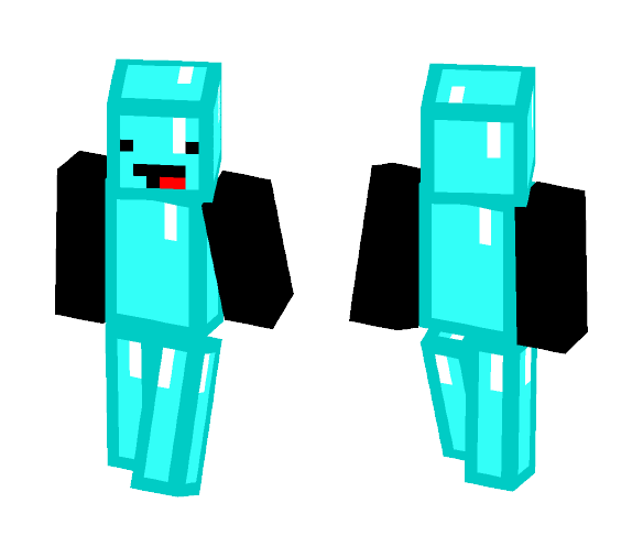 Diamond Noob - Interchangeable Minecraft Skins - image 1